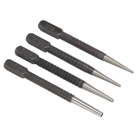 Vulcan Nail Punch Set 4Pc JLO-048